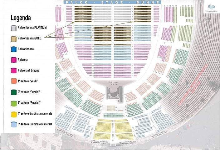 Arena di Verona Festival 2021 with Premium Tickets • m24o