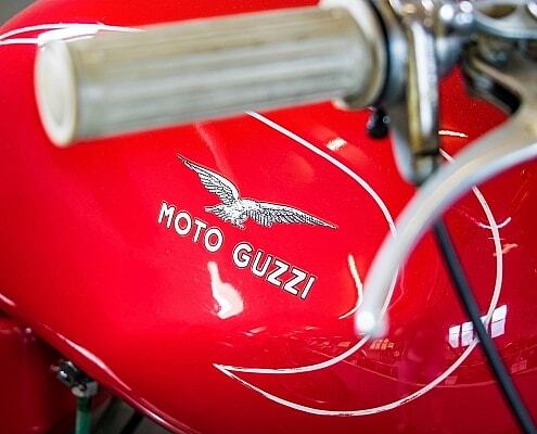 Museum Moto Guzzi in Madello del Lario, Como Lake